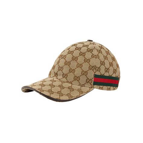 gucci canvas baseball cap|Gucci baseball cap for women.